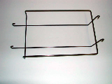 Gridwall Wire Cap Holder
