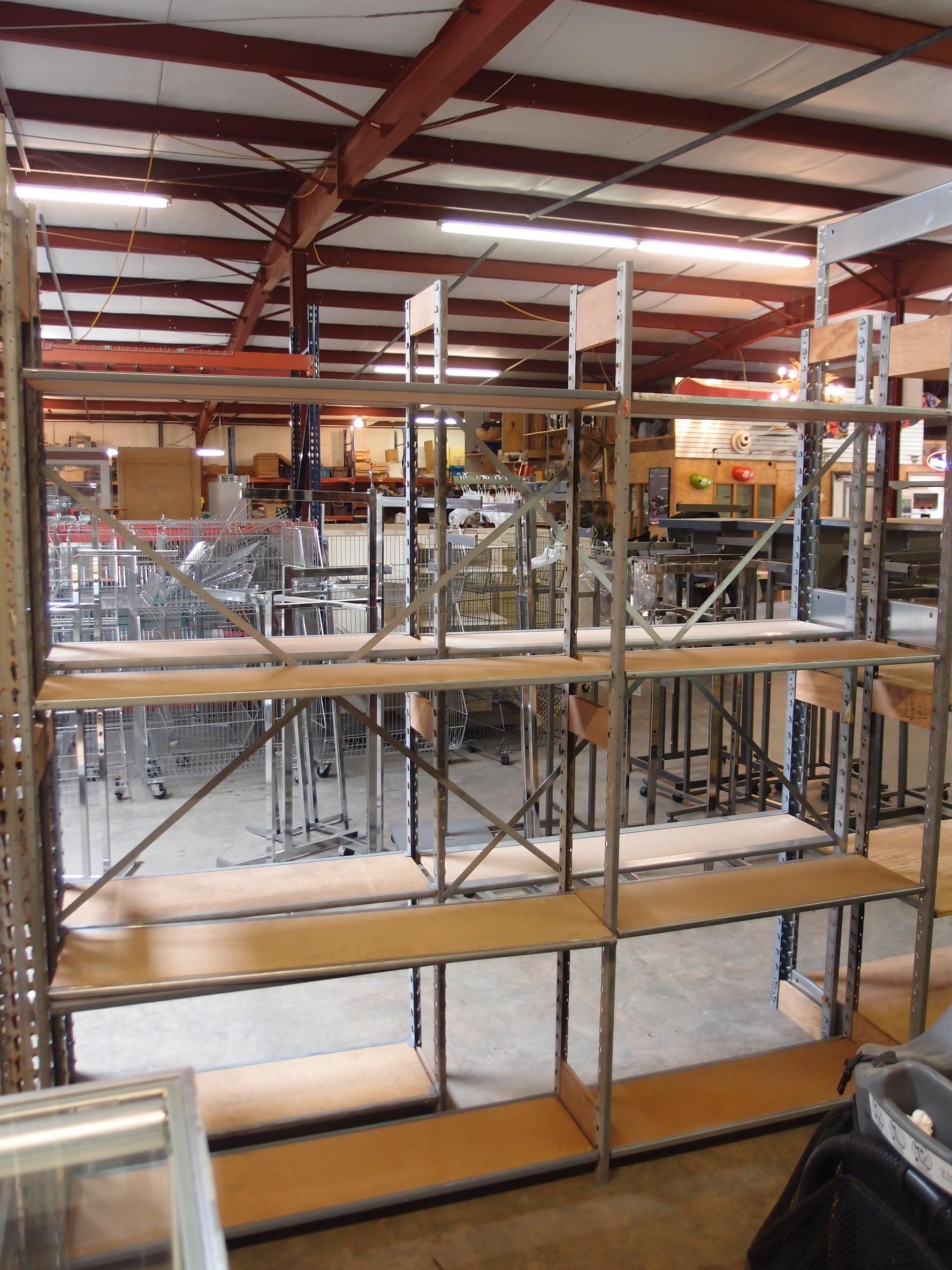 Used Lozier 12" x 48" Shelving